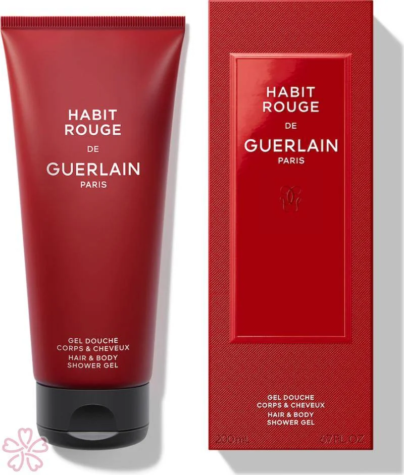 Гель для душа для мужчин Guerlain Habit Rouge