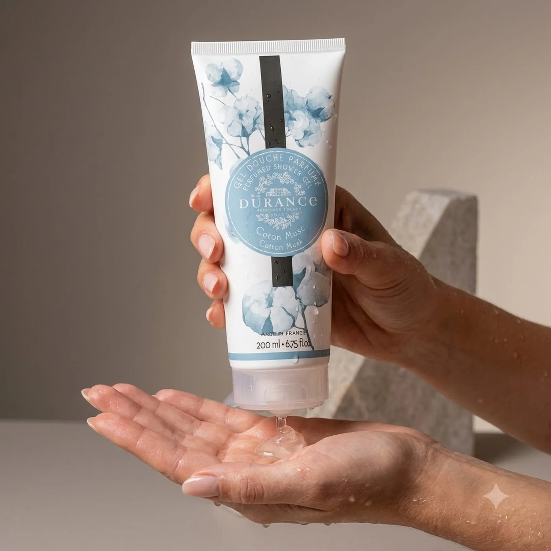 Гель для душа Durance Natural Shower Gel 200 мл Бавовна-Мускус