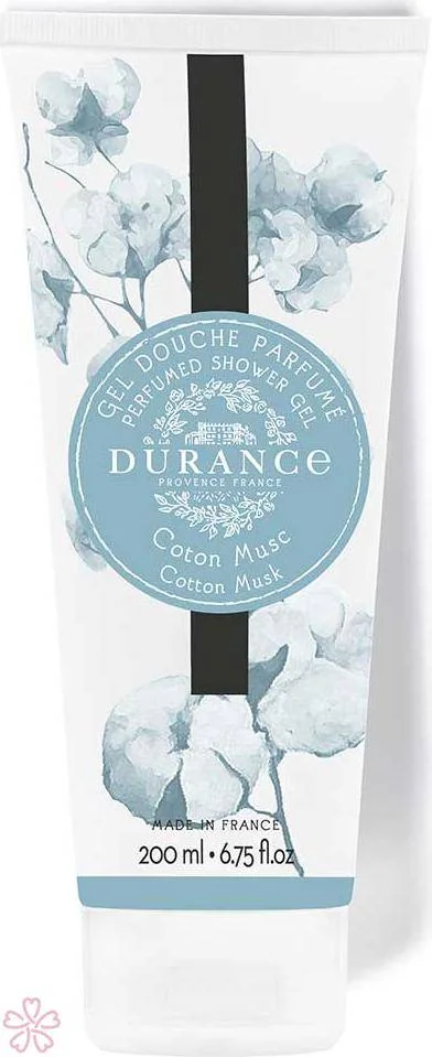 Гель для душа Durance Natural Shower Gel 200 мл Бавовна-Мускус