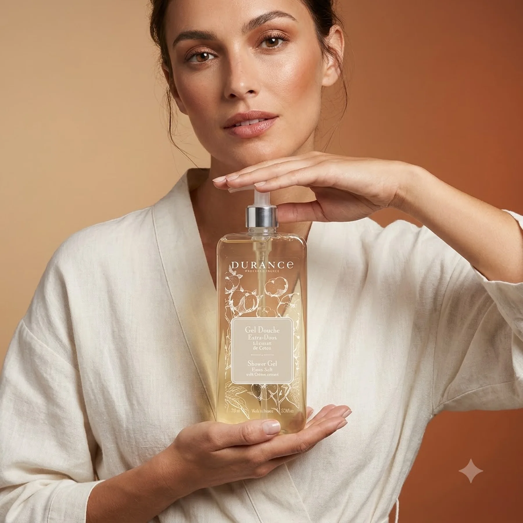 Гель для душа экстра мягкий Durance Gel Douche Extra-Doux 750 мл Екстракт бавовни
