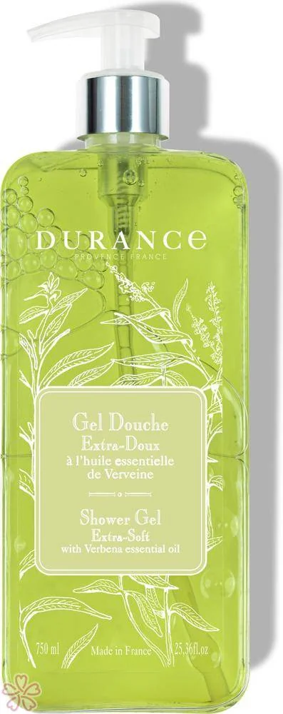 Гель для душа экстра мягкий Durance Gel Douche Extra-Doux 750 мл Олія вербени