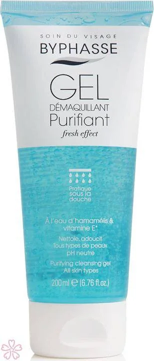 Гель для лица очищающий Byphasse Purifying Cleansing Gel 200 мл