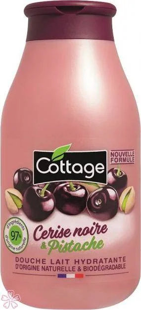 Гель-молочко для душа Cottage Douce Lait 250 мл Черешня та фісташки