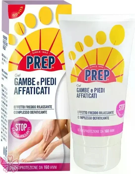Гель PREP Gel Gambe e Piedi Affaticati Effetto Freddo 125 мл
