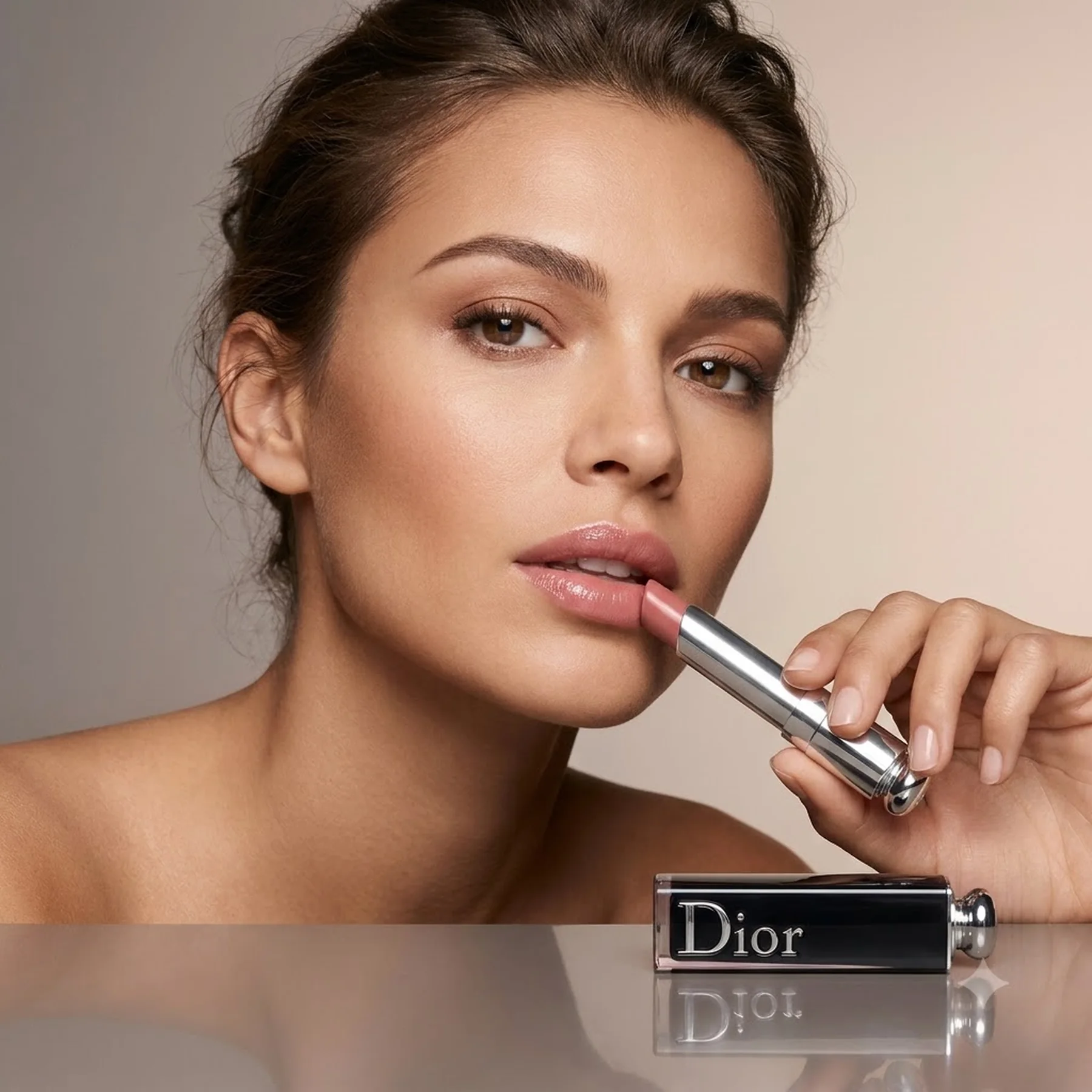 Гелевая сердцевина - Зеркальный блеск Dior Addict Lipstick 3.2 г 521 Diorelita
