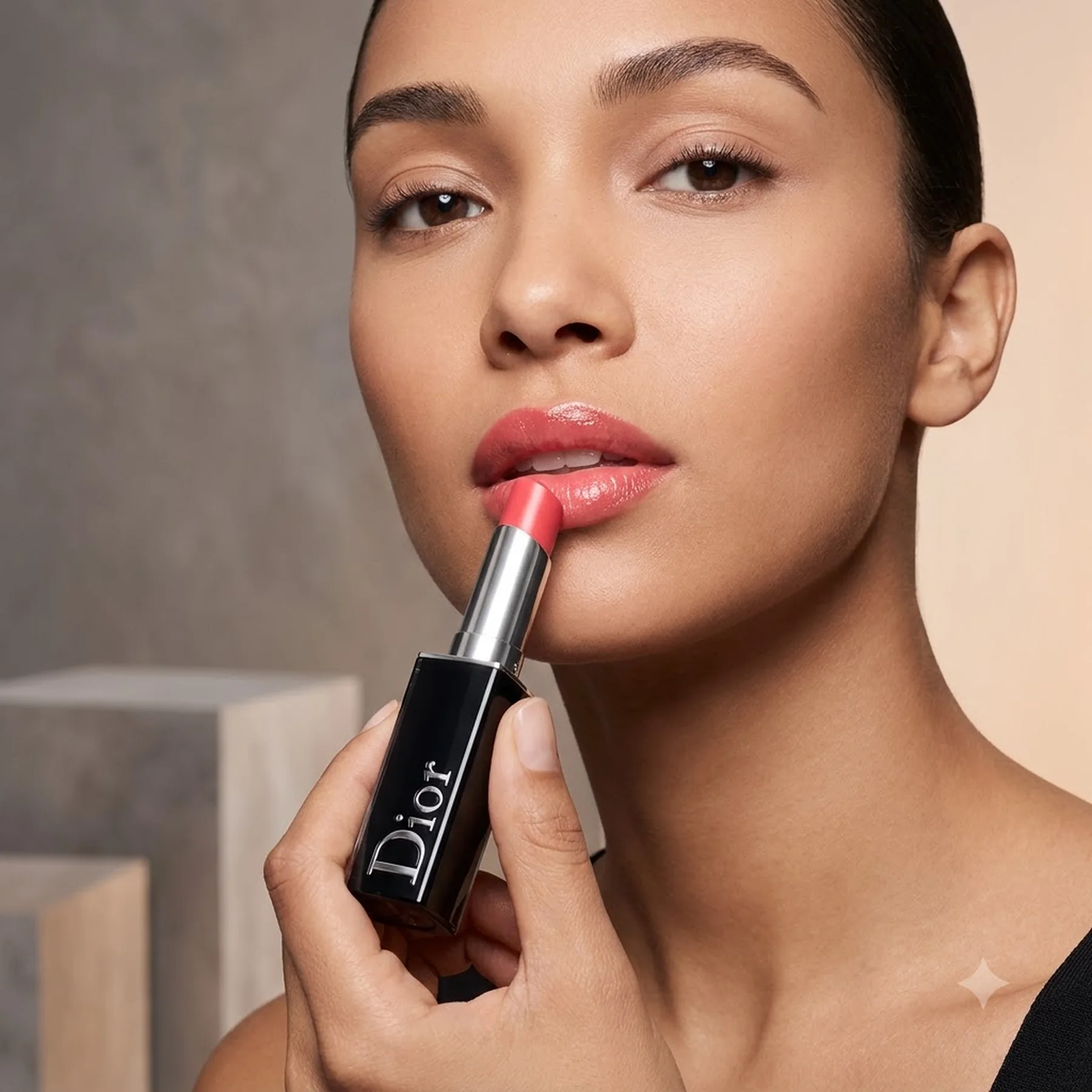 Гелевая сердцевина - Зеркальный блеск Dior Addict Lipstick 3.2 г 661 Dioriviera