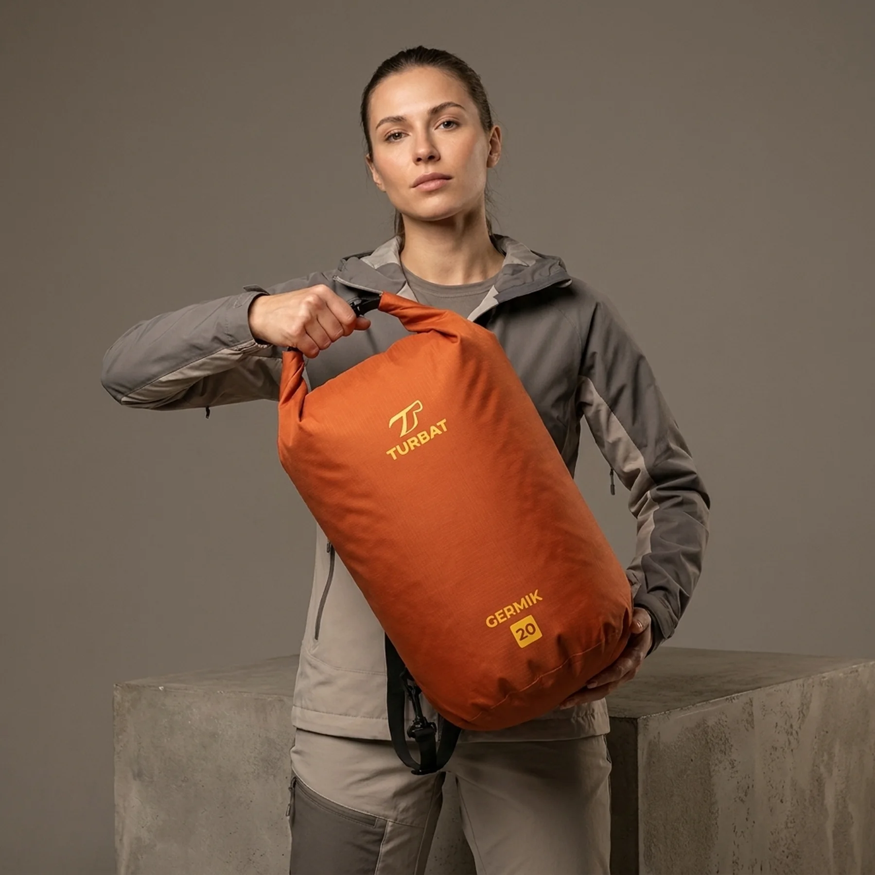 Гермомішок Turbat GERMIK 20L orange - оранжевий