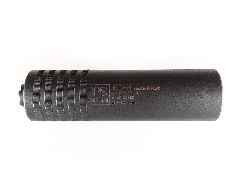 Глушник FROMSTEEL подовжений з фіксатором для 7.62 ТИТАН T2FL.v2