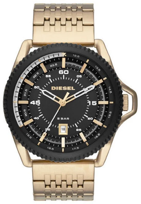 Годинник Diesel Rollcage Gold Tone Steel