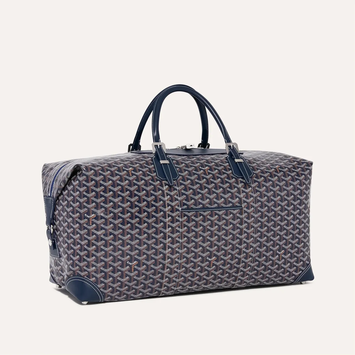 Goyard Bowling 55 Bag Navy Blue