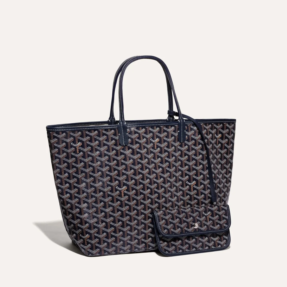 Goyard Saint Louis PM Bag Navy Blue