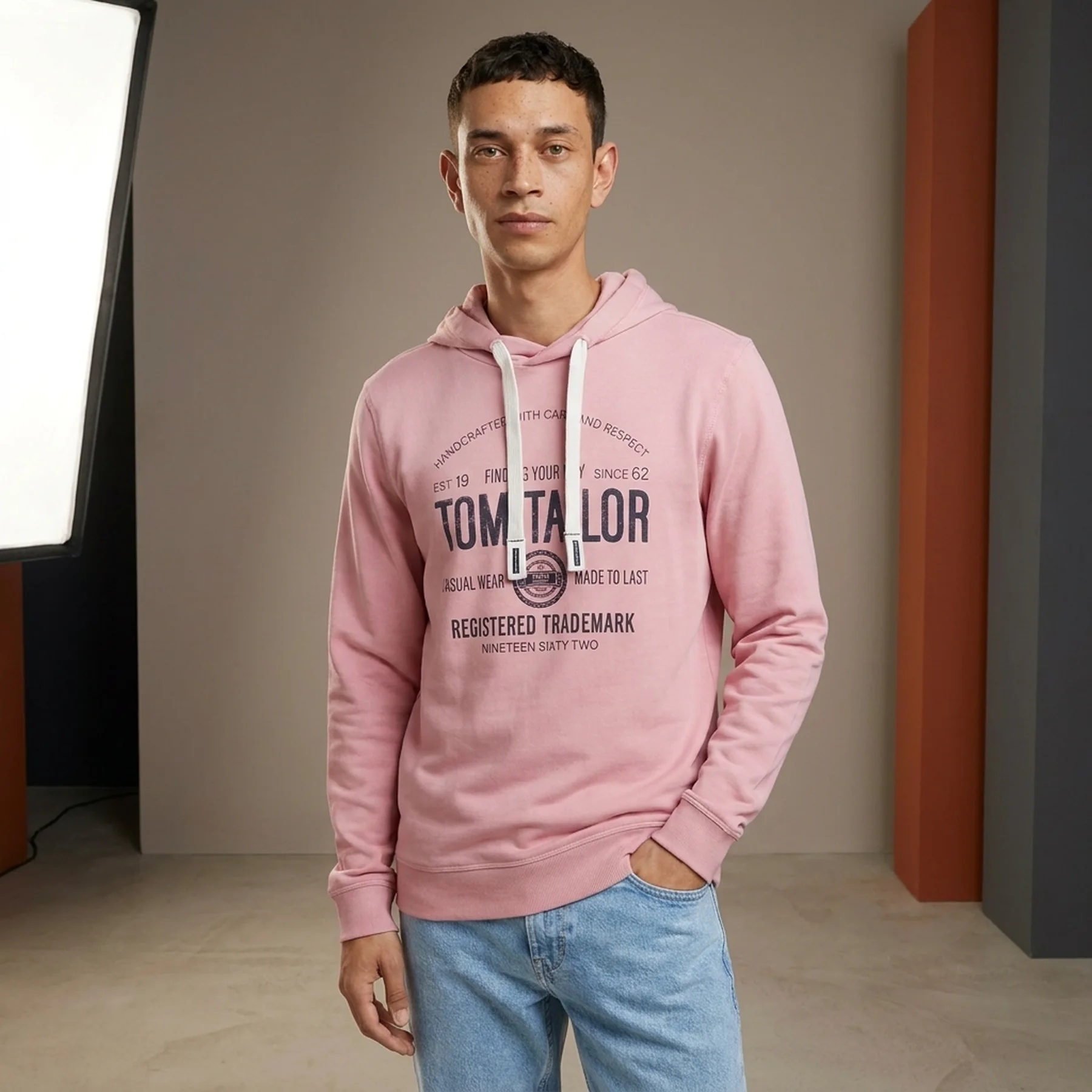 Худі 1038605-11055 Tom Tailor L Розовий