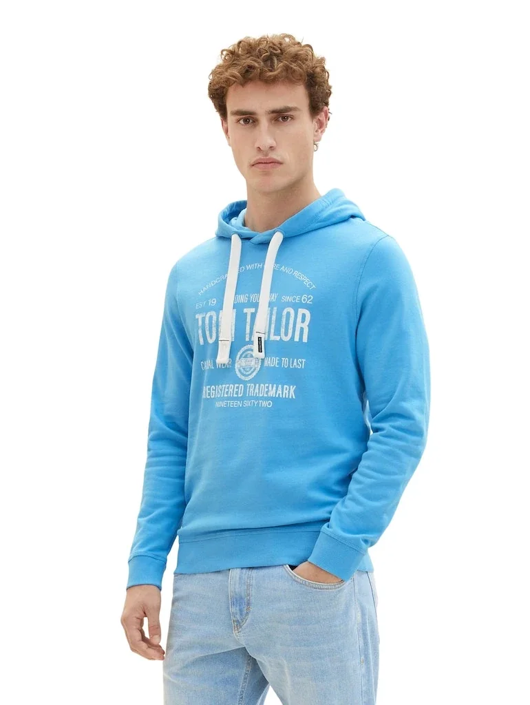 Худі 1038605-18395 Tom Tailor L Блакитний