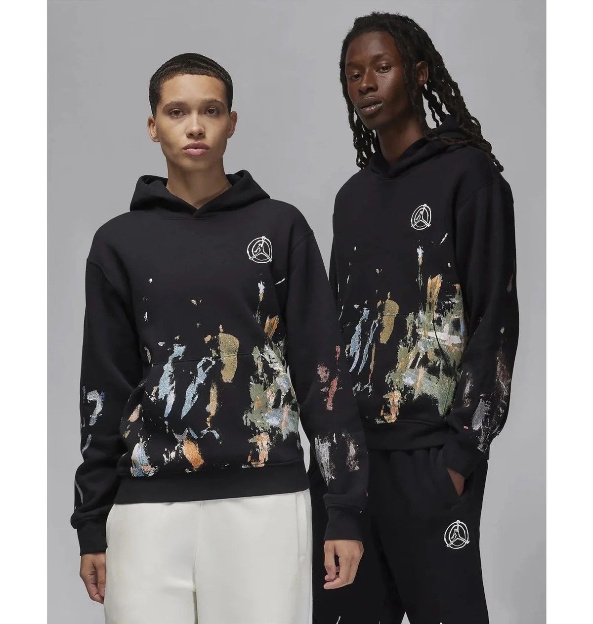 Худі Air Jordan Artist Series By Jammie Holmes Fleece FD7393-010 — Одяг