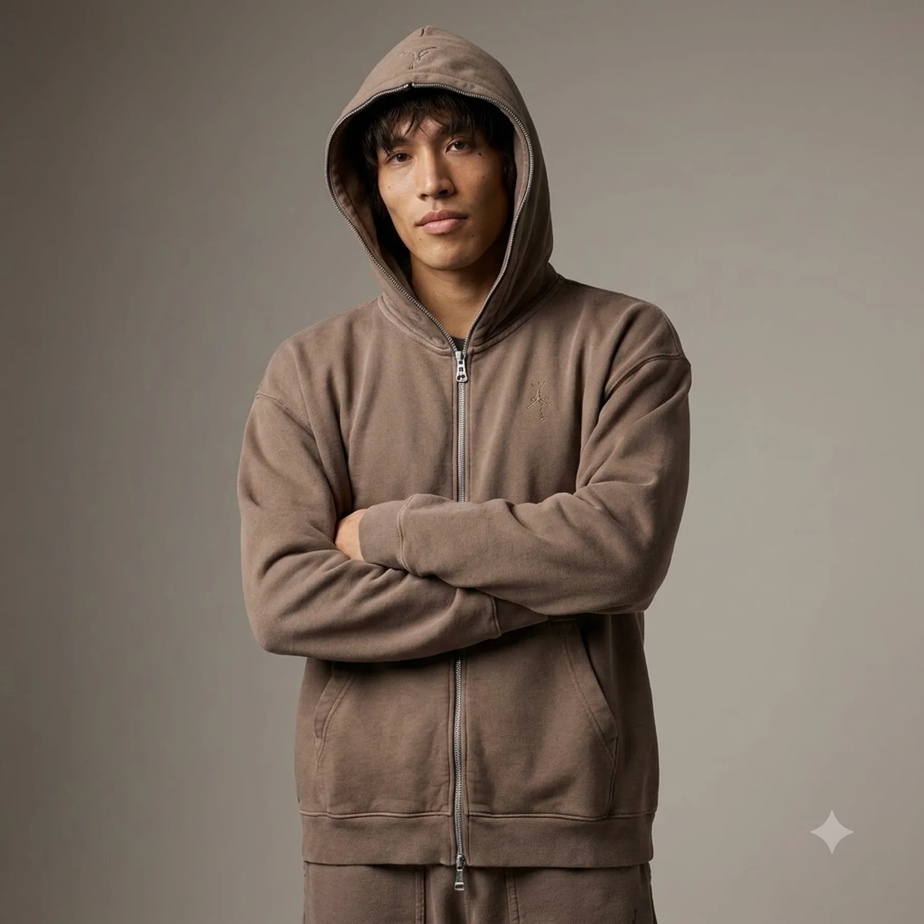 Худі Air Jordan x Travis Scott Full-Zip Hoodie 'Palomino'