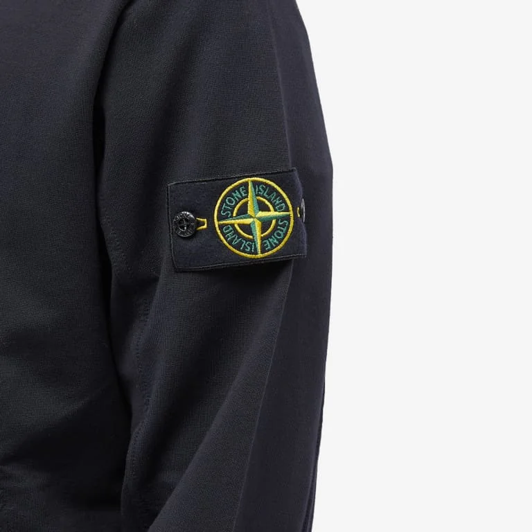 Худі чоловіче Stone Island Cotton Zip Pocket Detail Popover Hoodie