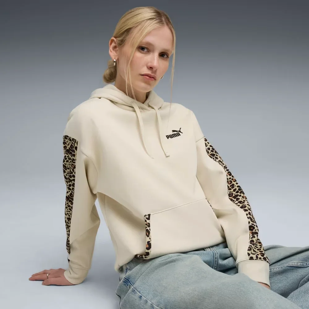 Худі ESS GRAPHIC Animal Hoodie 68808487 Puma S Кремовий