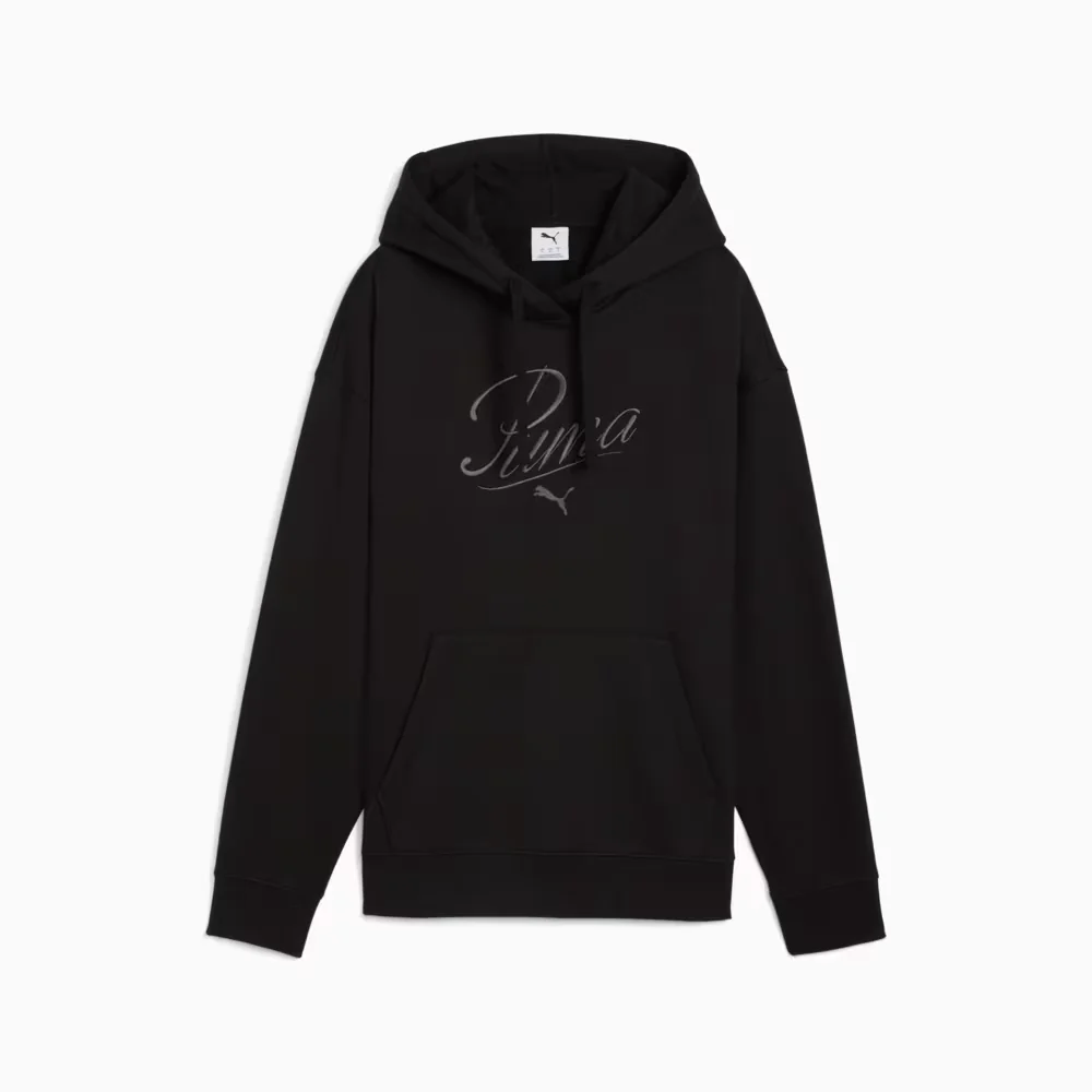 Худі ESS SCRIPT Comfort Hoodie FL 68807201 Puma L Чорний