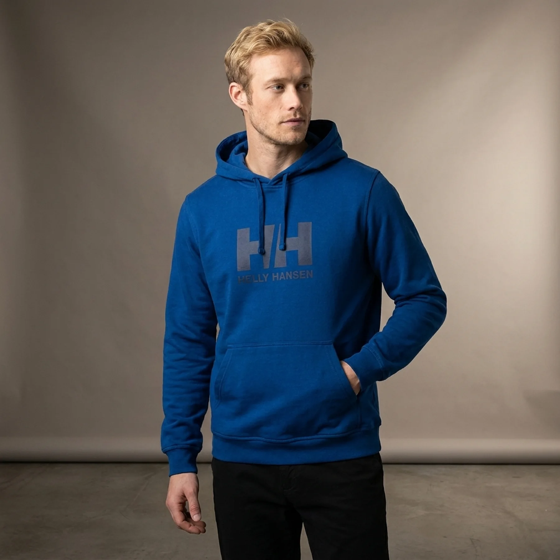 Худі FELPA DA UOMO HELLY HANSEN HH LOGO OLIVE GREEN