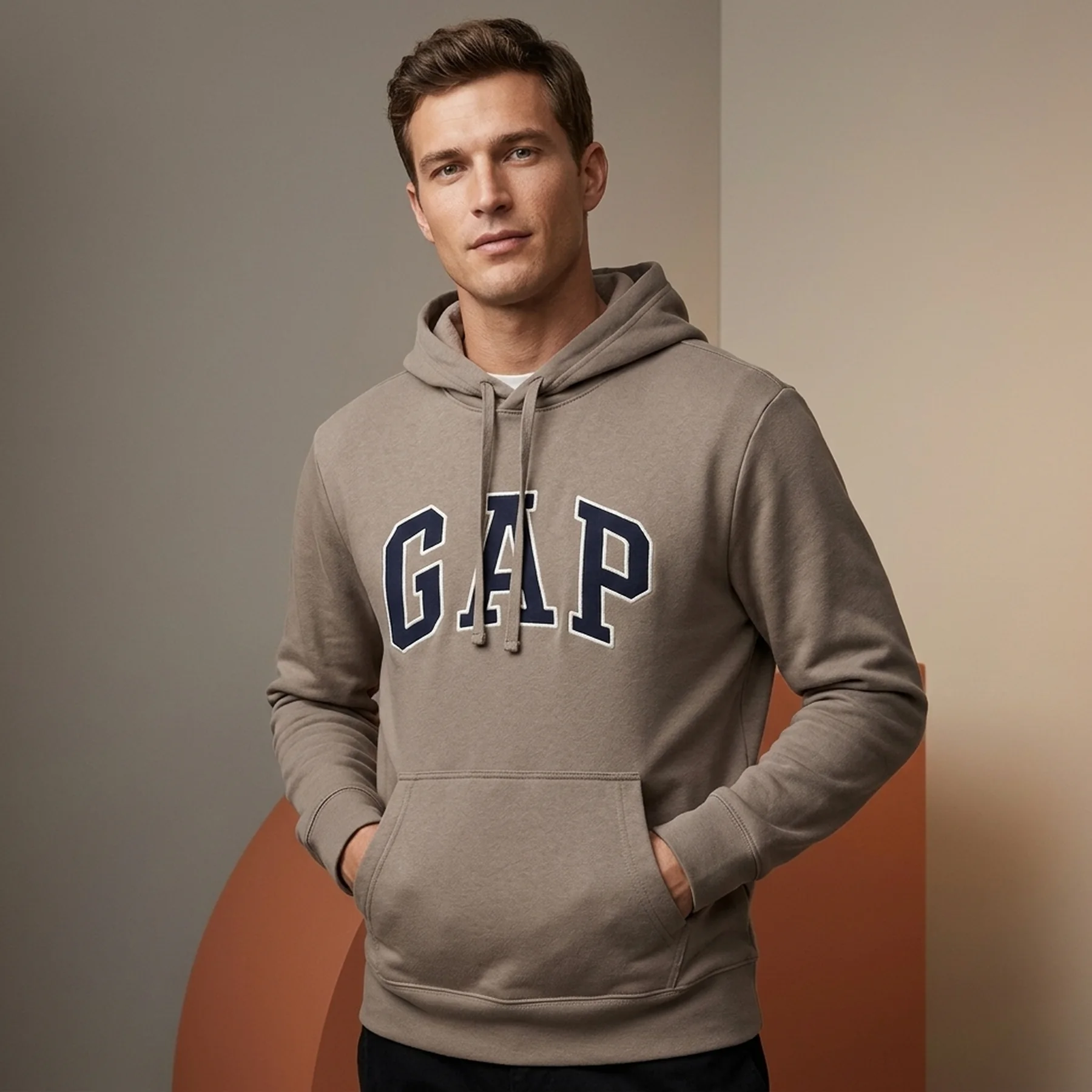 Худі GAP Hoodie Beige