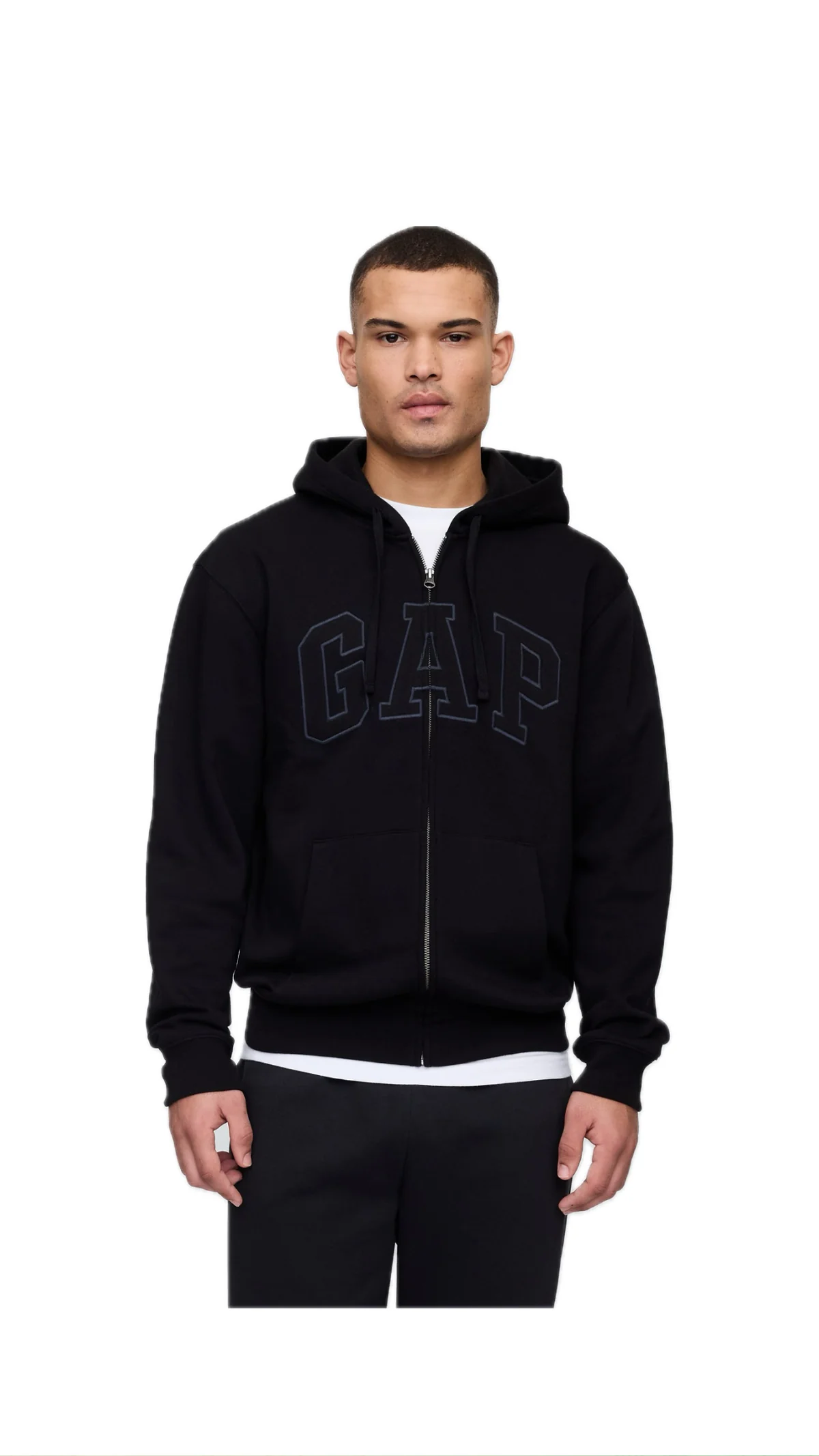 Худі GAP Zip Hoodie Black