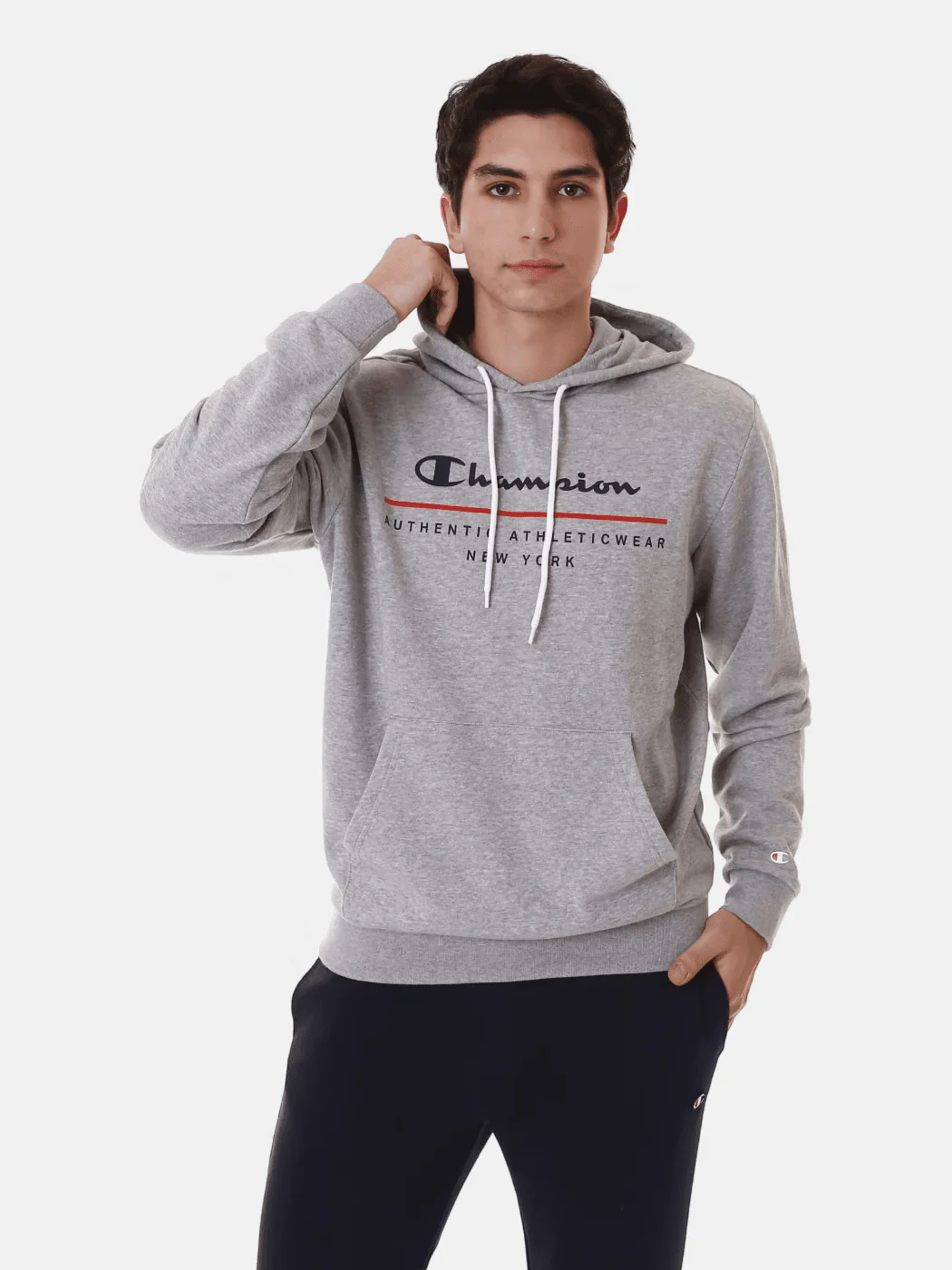 Худі hooded sweatshirt 219729-EM006 Champion XL Сірий