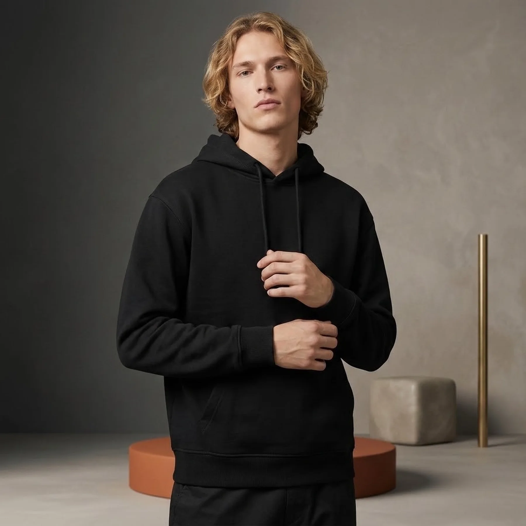 Худі Men's Sweater 1043298-13312 Tom Tailor L Чорний