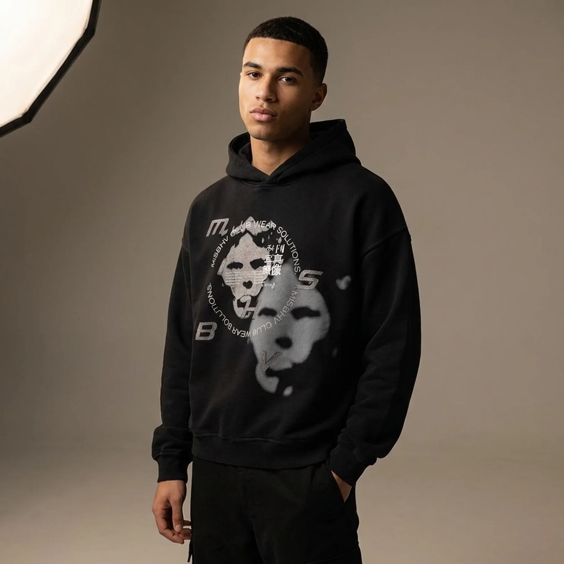 Худі Misbhv soundsystem hoodie black