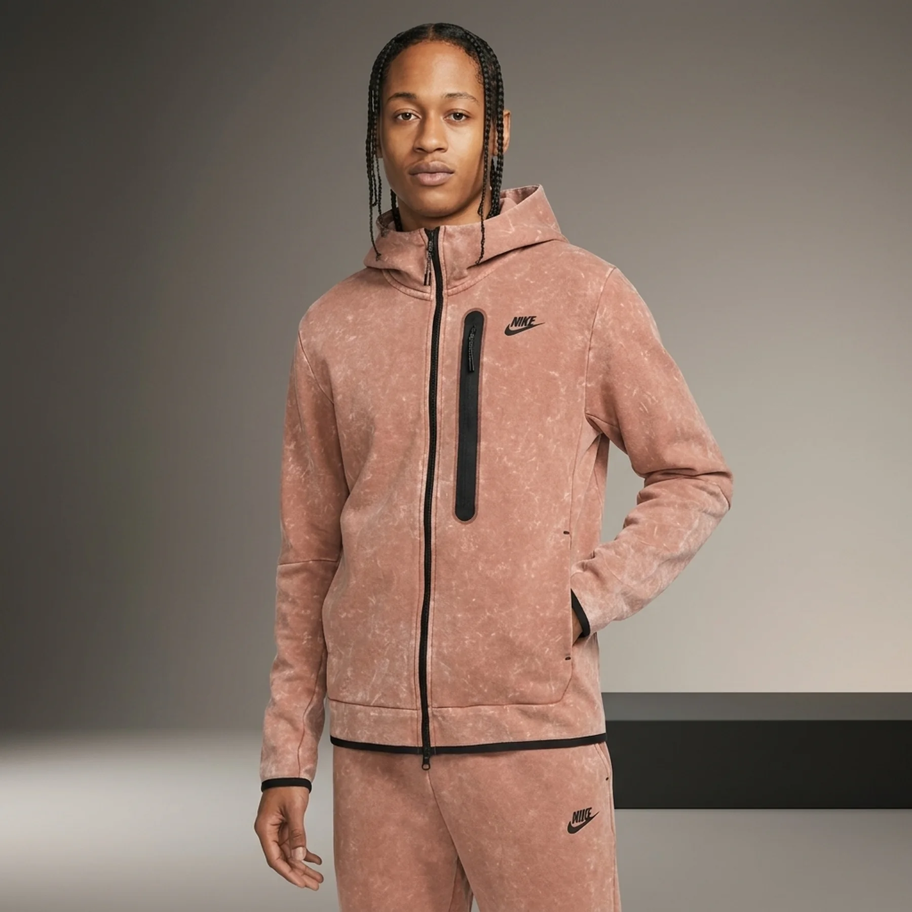 Худі Nike Tech Fleece кірпічне