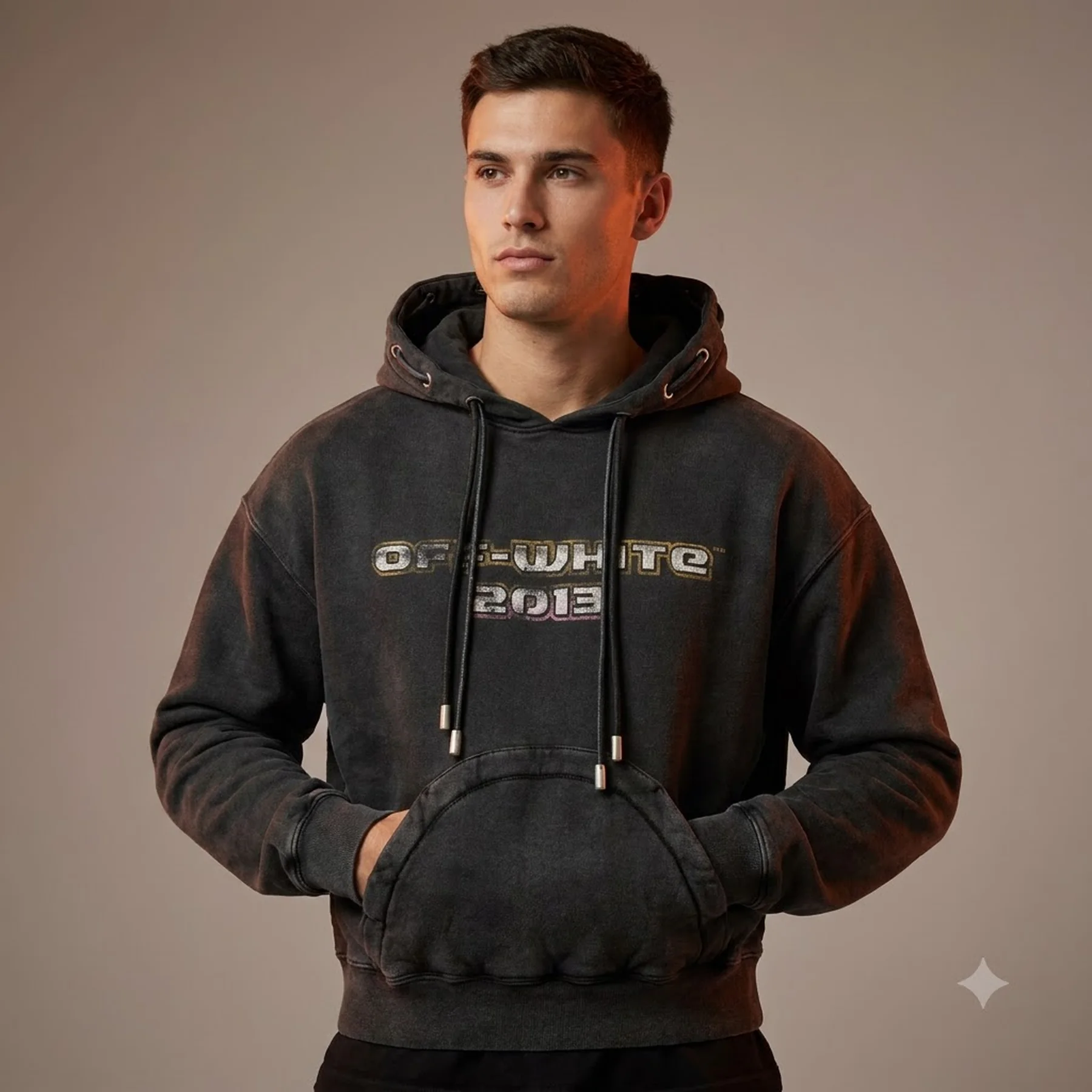 Худі Off-White BACCHUS DOUBLE STRING POPOVER HOODIE Off-White