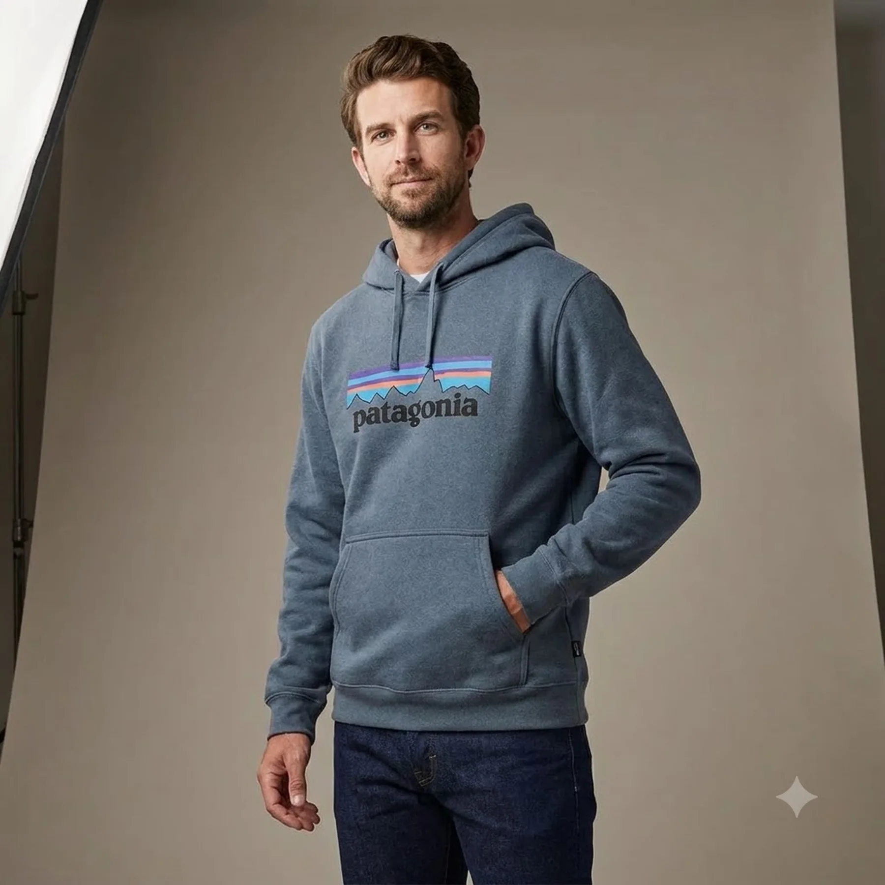 Худі Patagonia P-6 Logo Uprisal Hoody Plume Grey