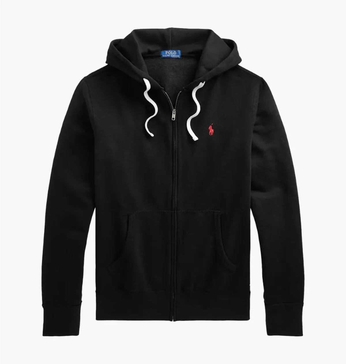 Худі Polo Ralph Lauren Pony Full Zip чорне — Одяг