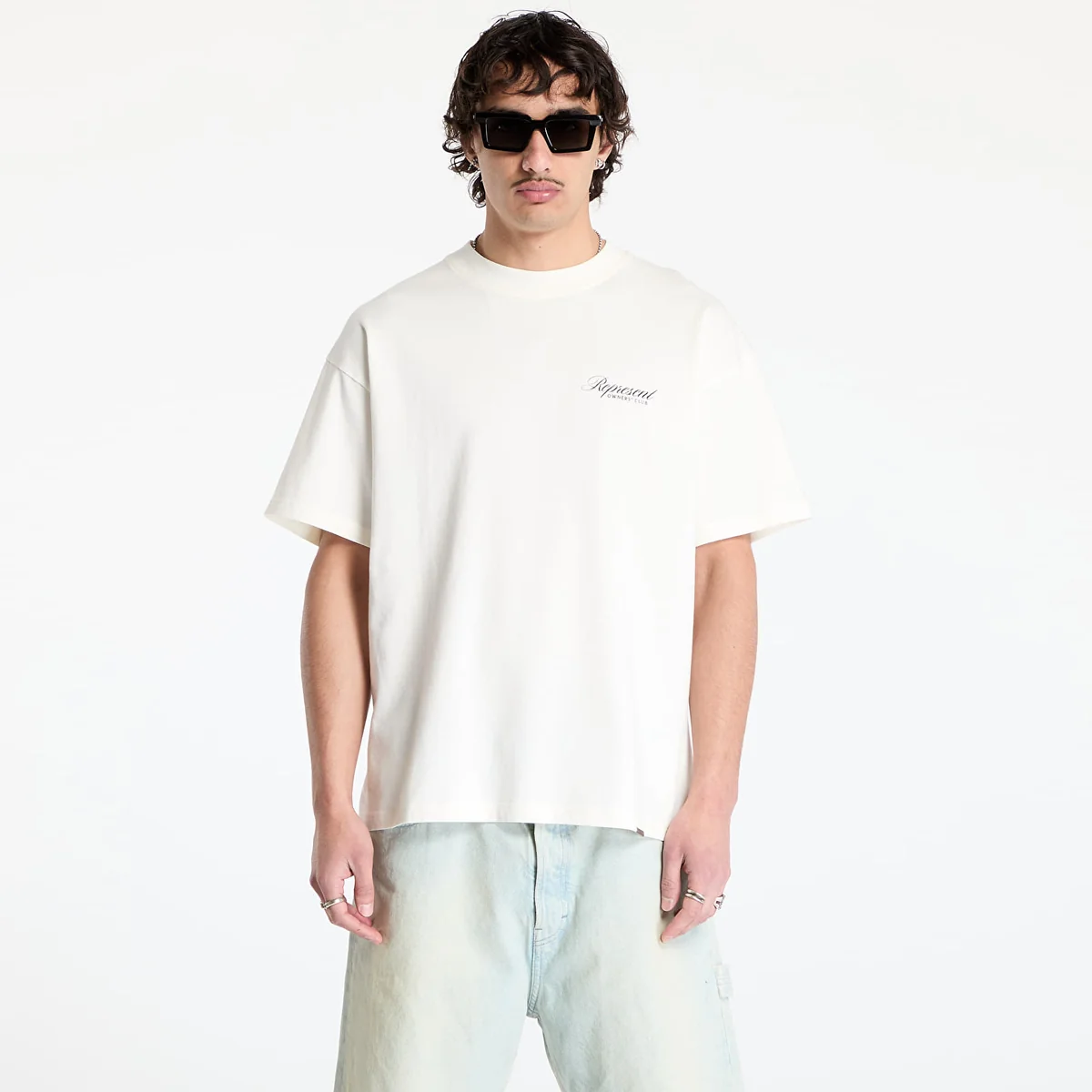 Худі Represent Owners Club Script 'White'