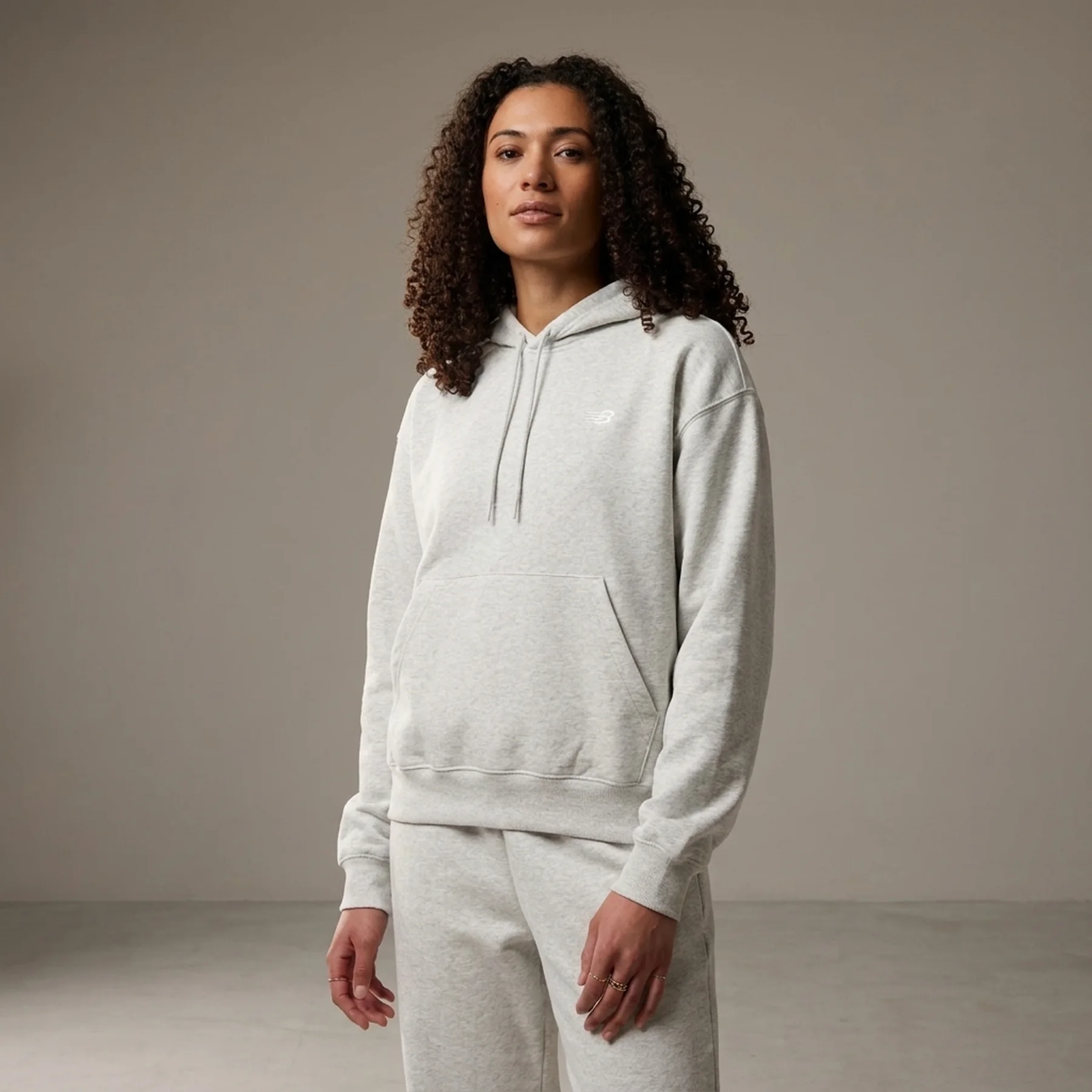 Худі Sport Essentials French Terry WT41507AHH New Balance L Сірий