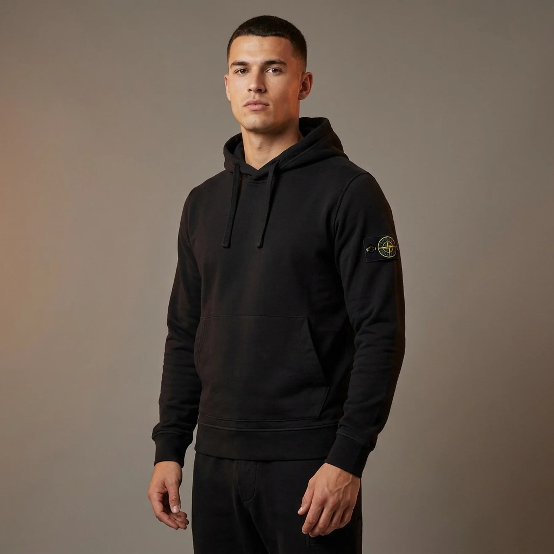 Худі Stone Island (бавовняний фліс)