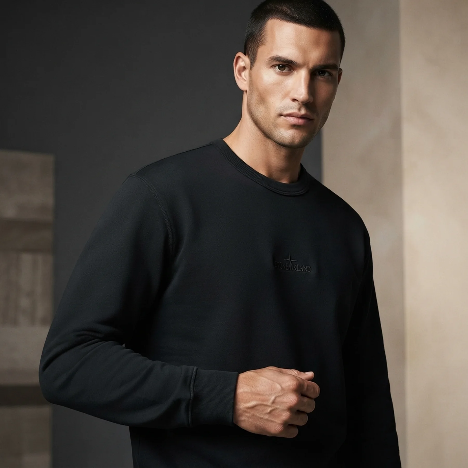 Худі Stone Island Logo Patch Sweatshirt Blue