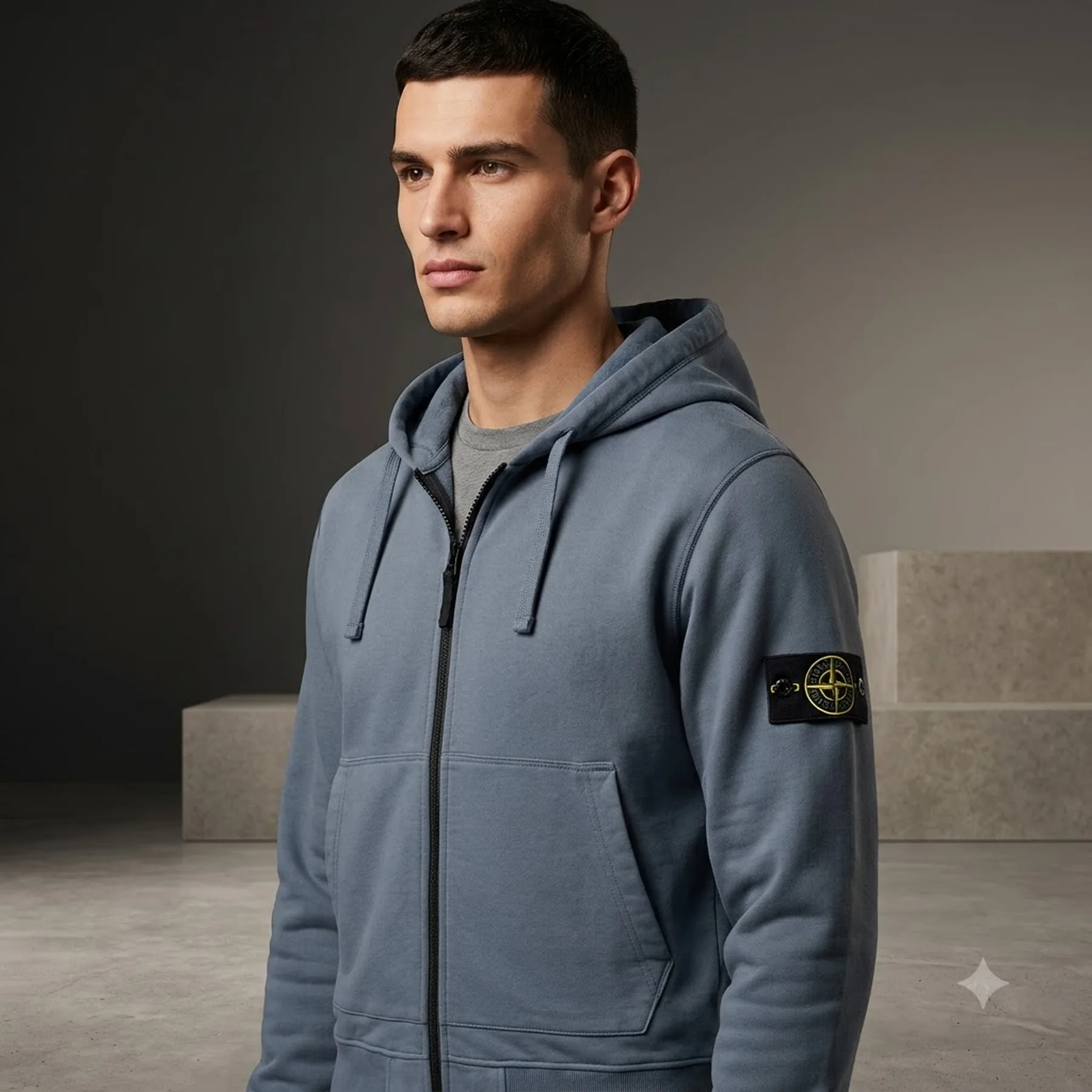 Худі Stone Island Sweatshirt Zip and Cap