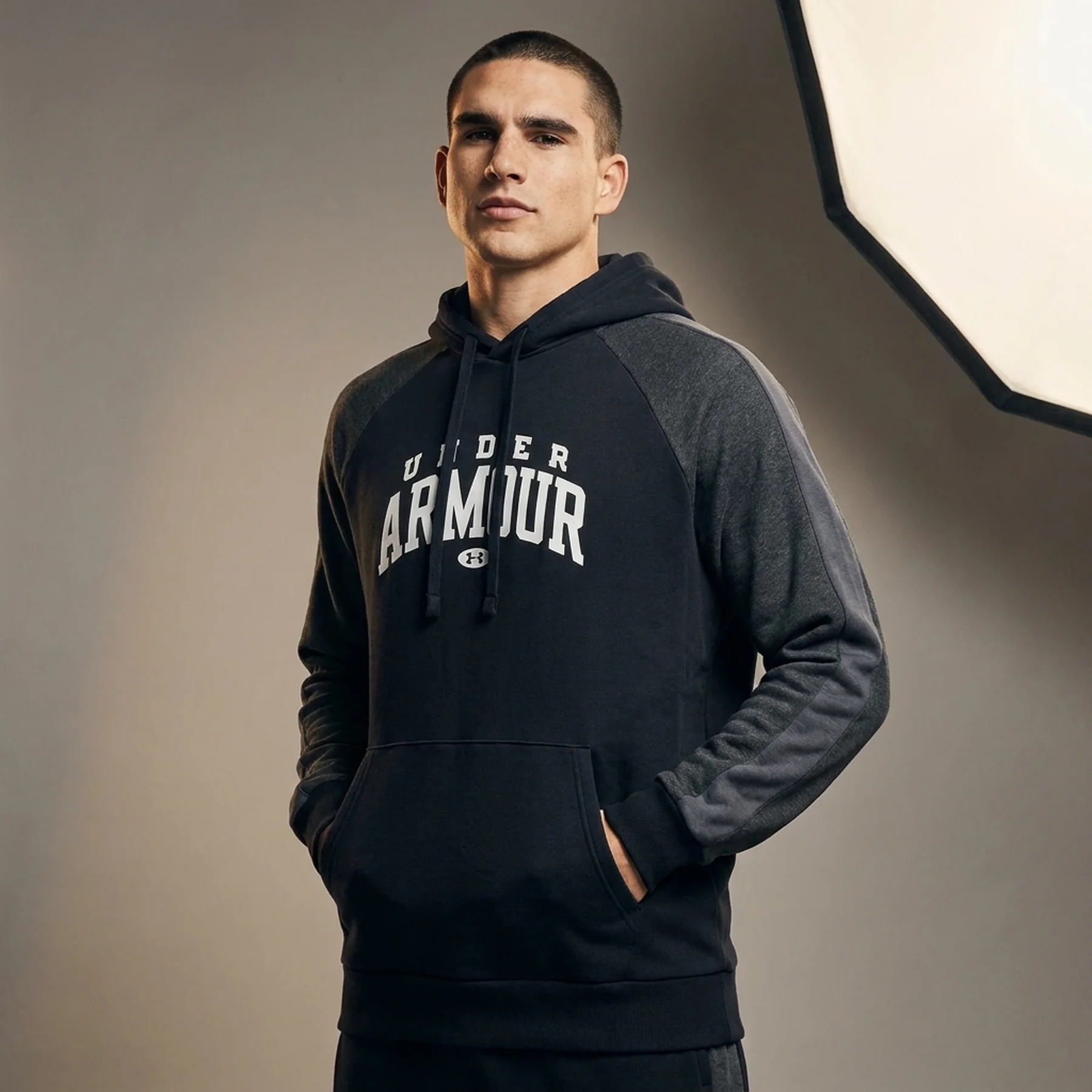 Худі UA Rival Flc CB Hood 6003958-001 Under Armour L Чорний