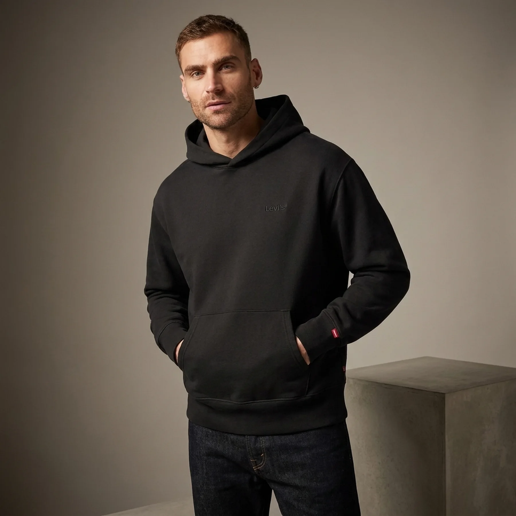 Худі утеплене оверсайз Levi`s The Authentic