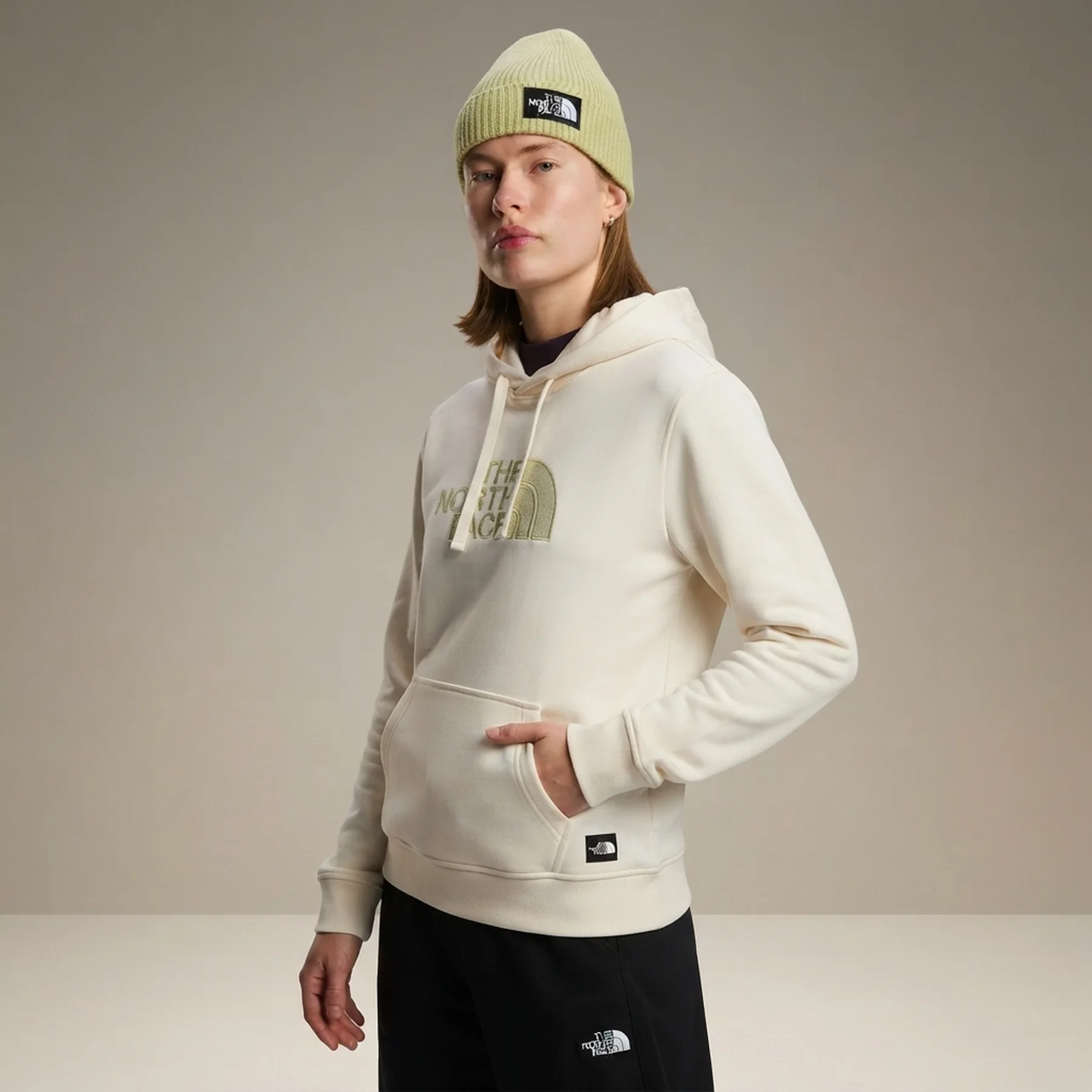 Худі W DREW PEAK LIGHT REGULAR HOODIE 0A8C1DL7N1 THE NORTH FACE L Бежевий