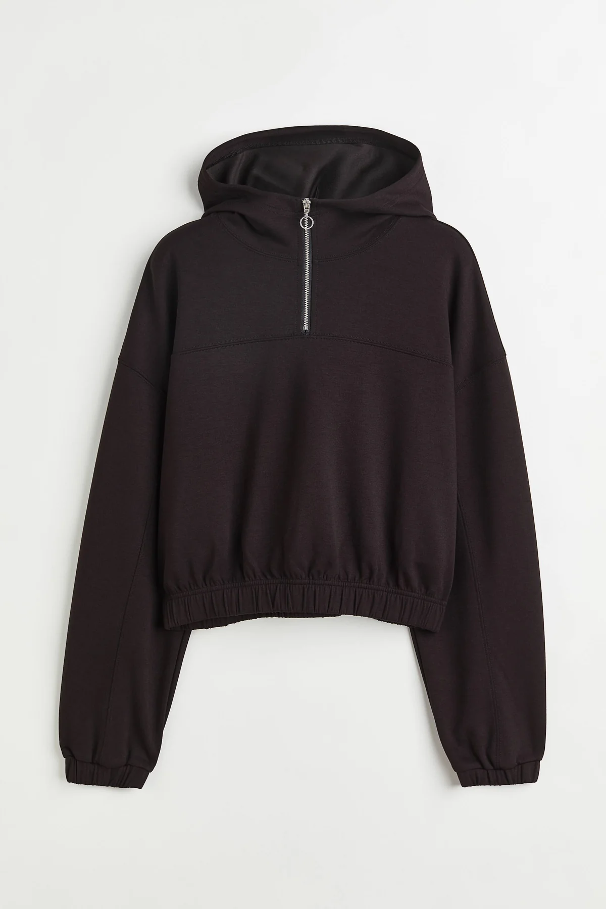 Худі жіноче H&M Zip-Top Sports Hoodie Black 1105174001 L