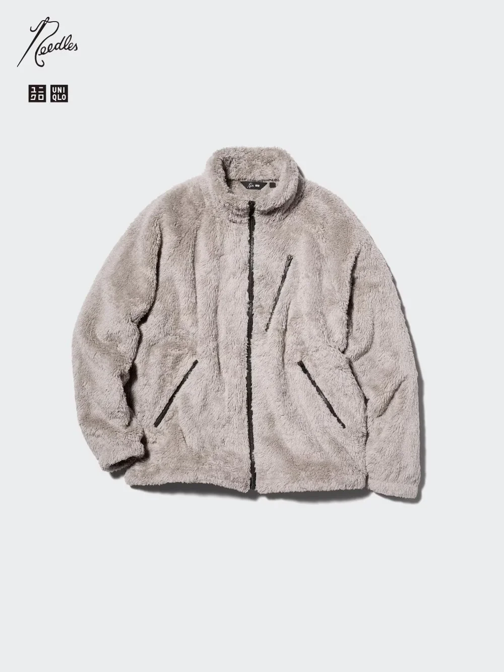 Хутряна куртка Uniqlo на блискавці 1159855351 — Одяг