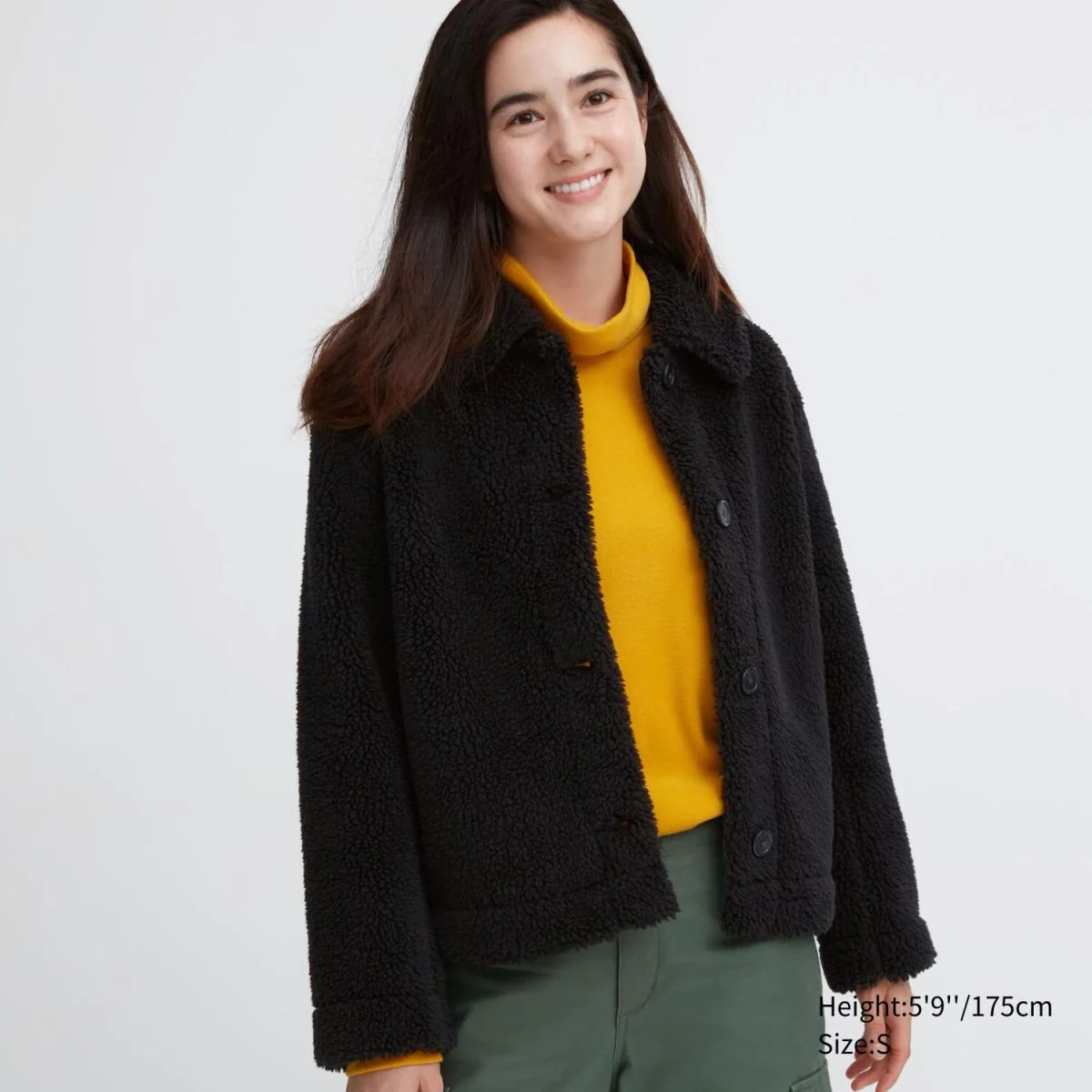 Хутряна куртка Uniqlo на флісі 1159796096