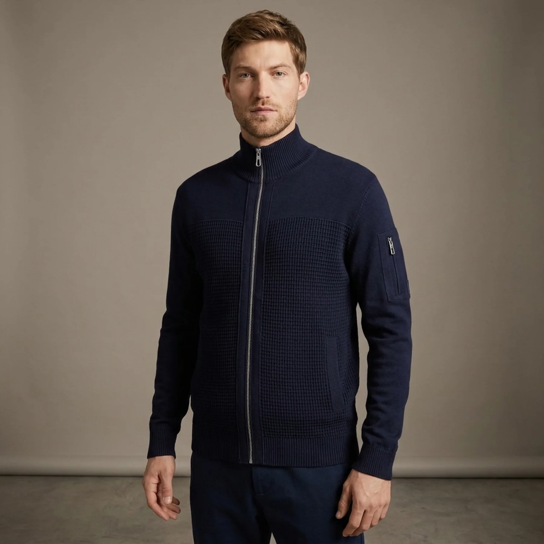 Кардиган 1038232-10668 Tom Tailor XXL Темно-синій
