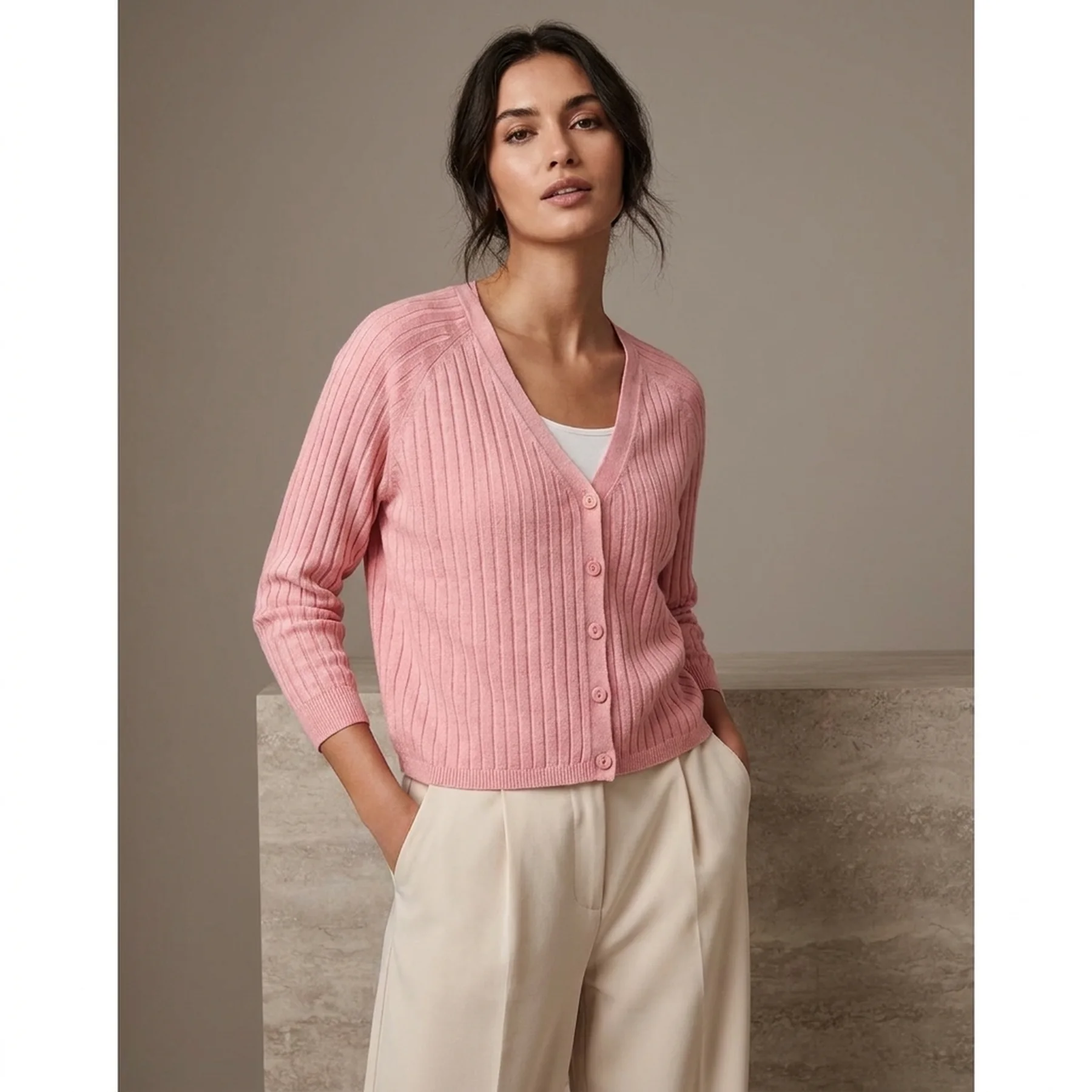 Кардиган ONLAMALIA L/S CARDIGAN CC KNT 15219321 Blush ONLY S Розовий