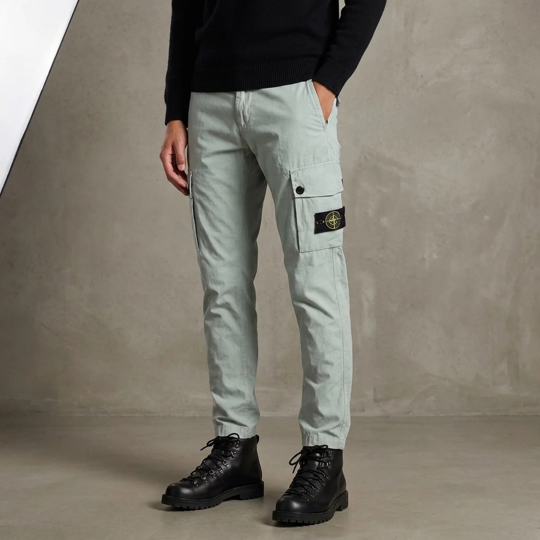 Карго штани Stone Island Light Blue V0141