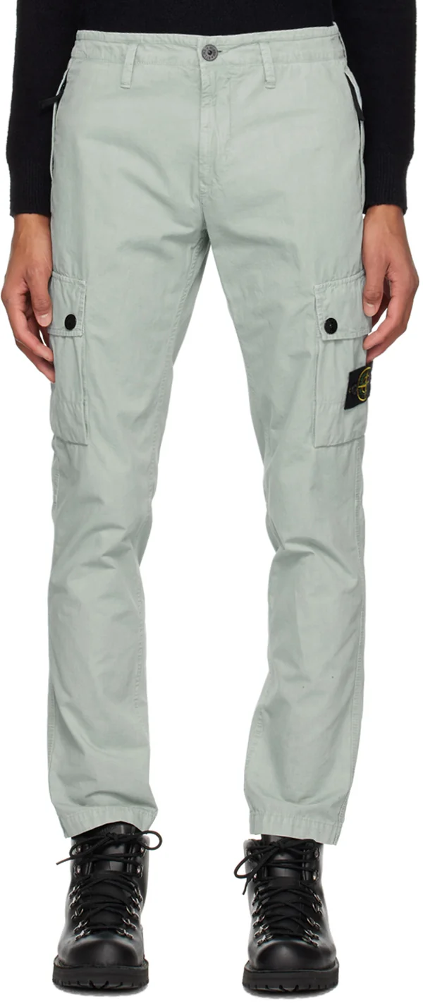 Карго штани Stone Island Light Blue V0141