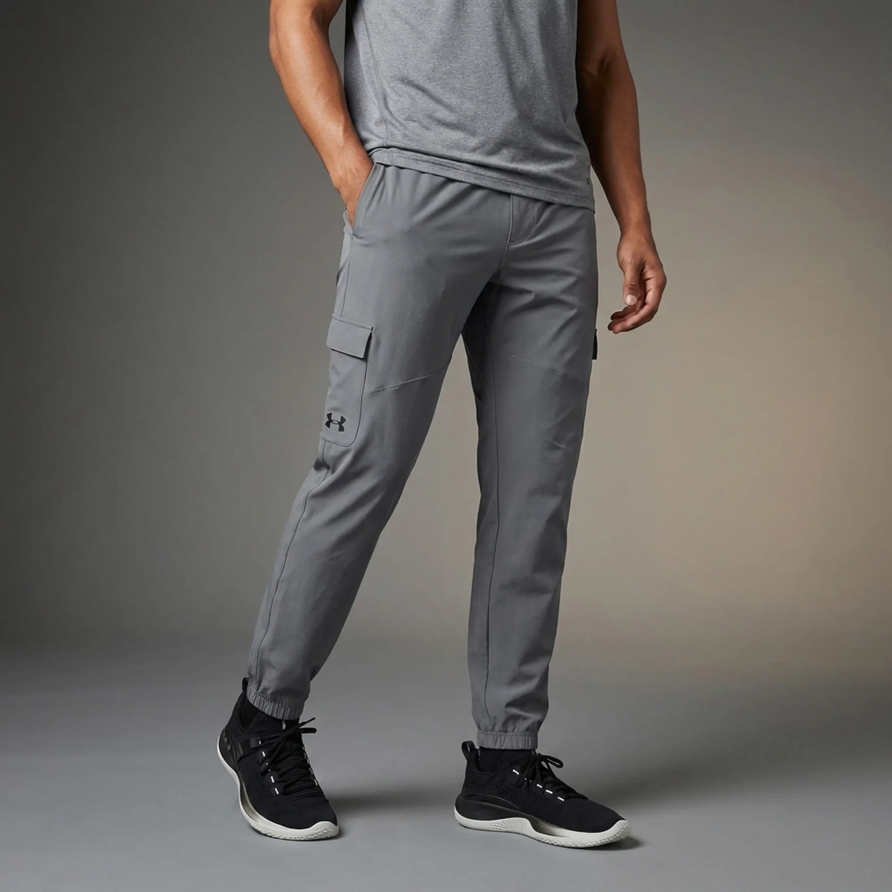 Карго штани Under Armour Stretch Woven Grey