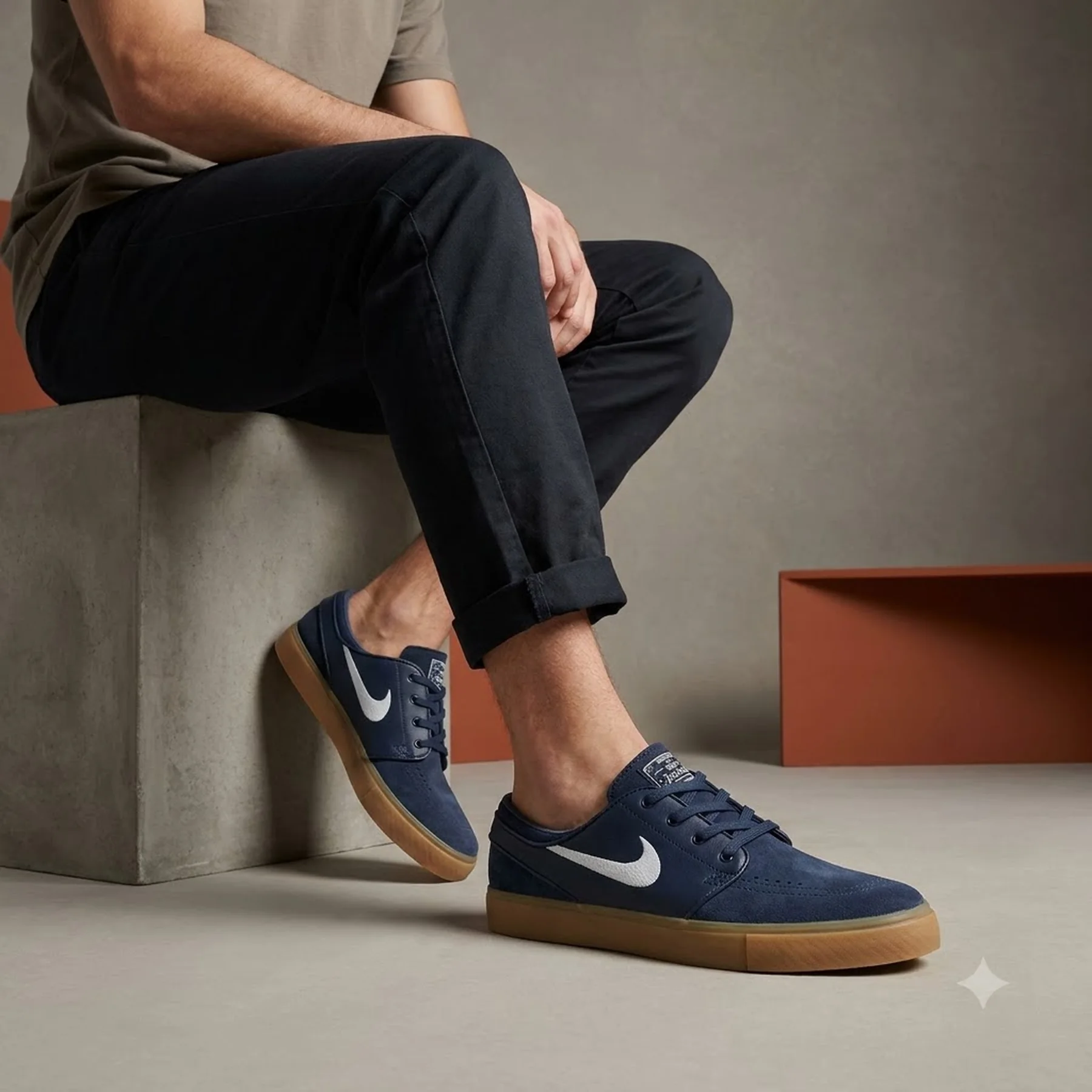 Кеди чоловічі Nike Sb Zoom Janoski Og+ Iso Navy Gum (FJ1675-400)