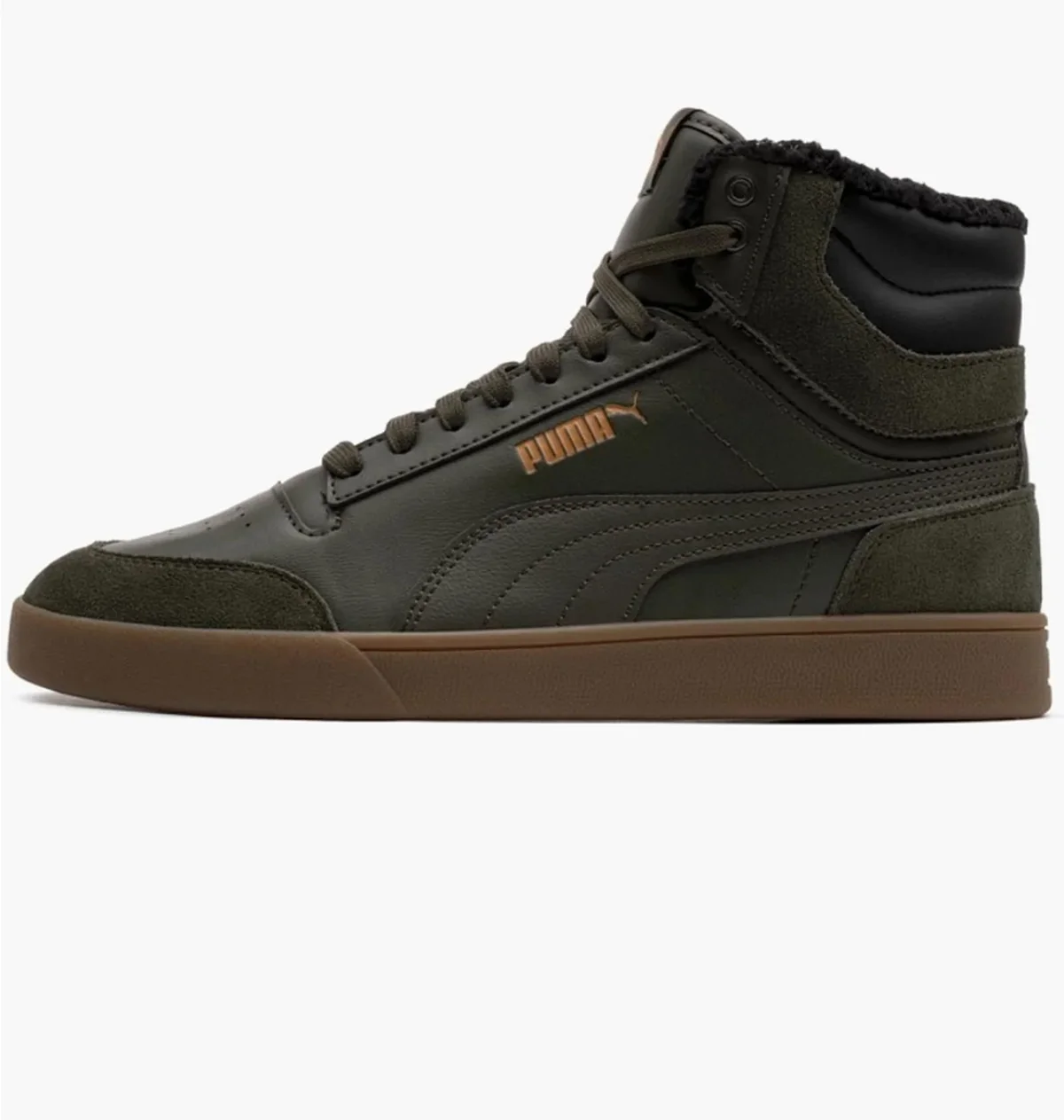Кеди чоловічі Puma Shuffle Mid Fur (387609-02)